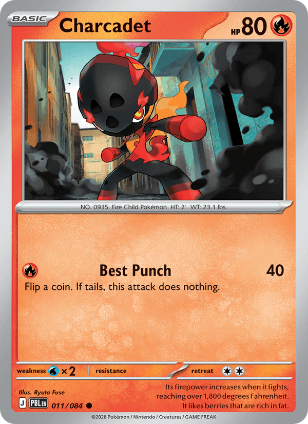 Charcadet 011/084 – Pitch Black – Pokémon TCG