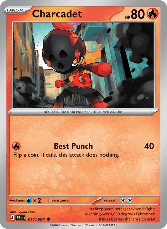 Charcadet 011/084 – Pitch Black – Pokémon TCG